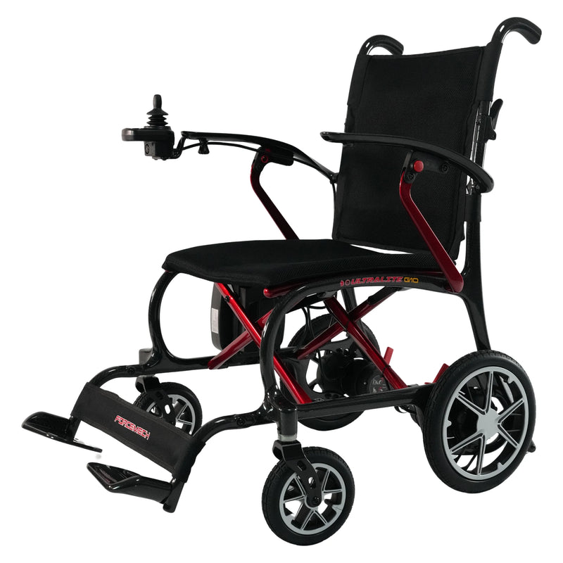 Forcemech Ultralite G10 – Red, three-quarter, other side