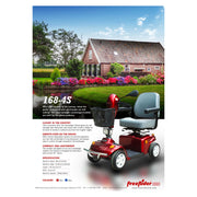 FreeRider FR 168-4S II mobility scooter – brochure with specifications