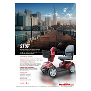 FreeRider FR 510F II mobility scooter – brochure with specifications