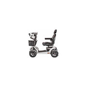 FreeRider FR1 Terrain mobility scooter – three-quarter view, Brite White