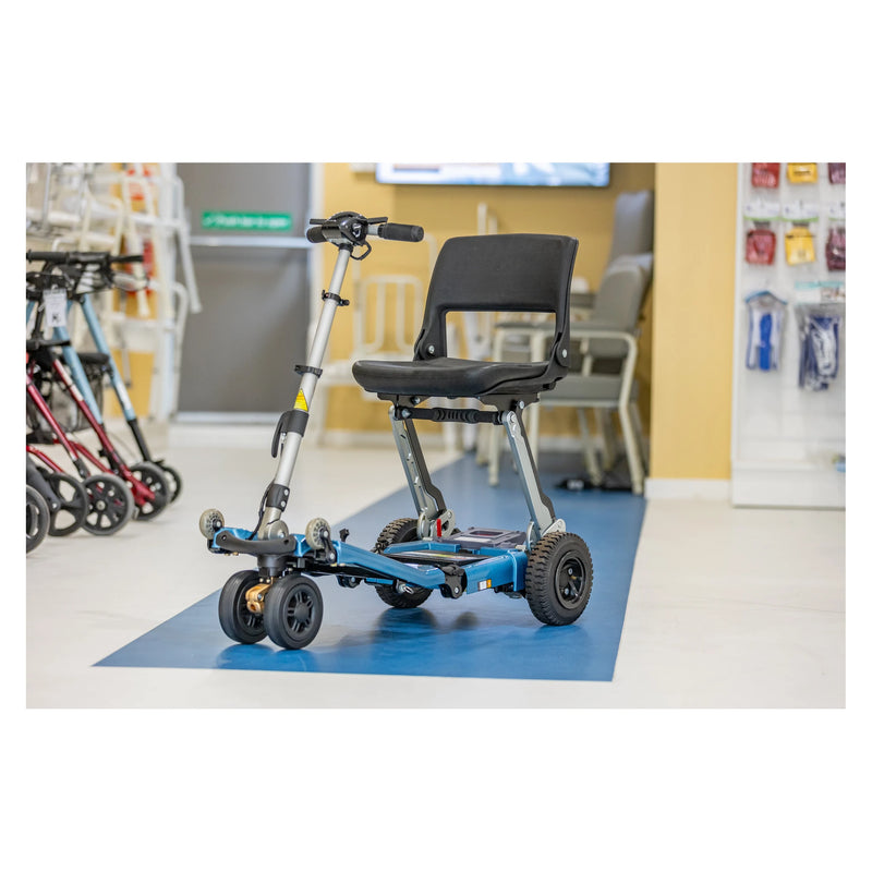 FreeRider Luggie Super Plus 3 mobility scooter – seat with the armrests removed