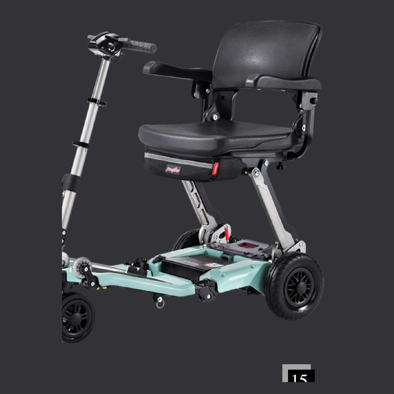 FreeRider Luggie Super Plus 3 mobility scooter – product photograph, FreeRider range booklet