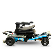 FreeRider Luggie Super Plus 4 mobility scooter – lifestyle view, outdoors