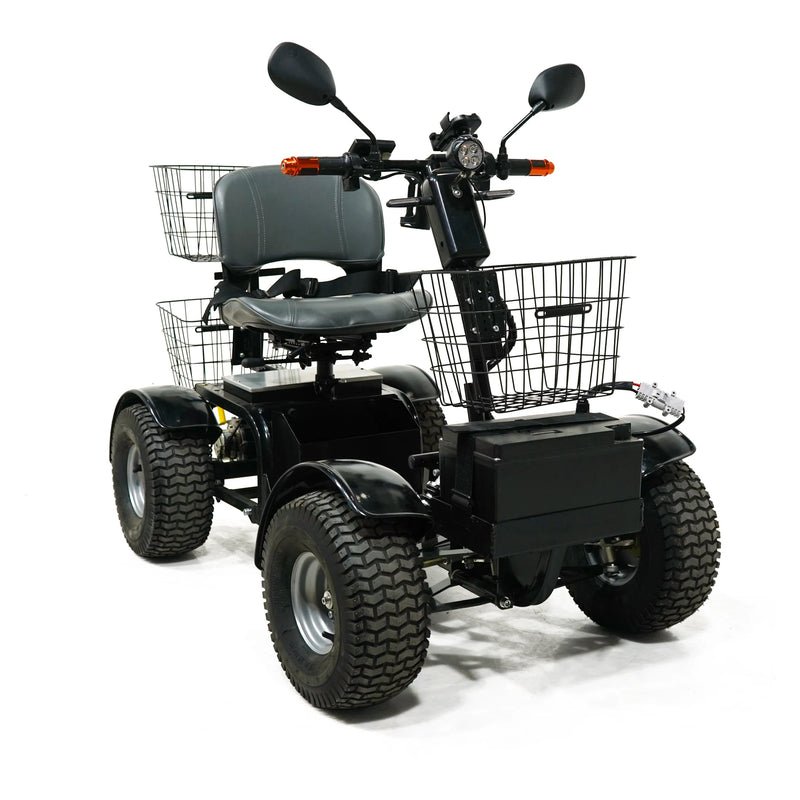 Green Transporter Cheeta Ninja – single seat, front three-quarter view