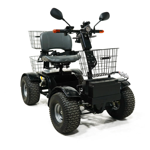 Green Transporter Cheeta Ninja – single seat, front three-quarter view