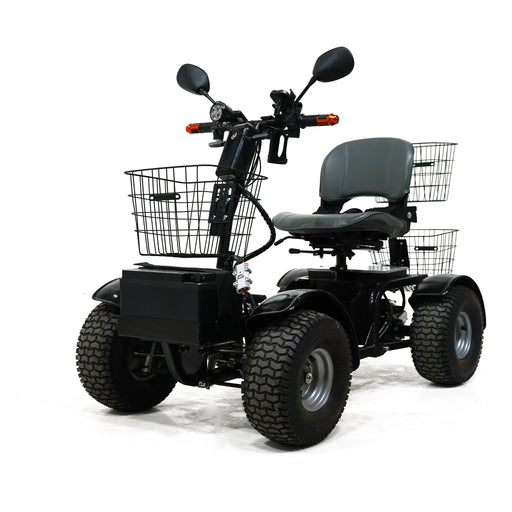 Green Transporter Cheeta Ninja – single seat, front three-quarter, other side