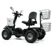 Green Transporter Cheeta Ninja – single seat, rear three-quarter view