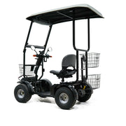 Green Transporter Cheeta Ninja – canopy version, rear three-quarter view