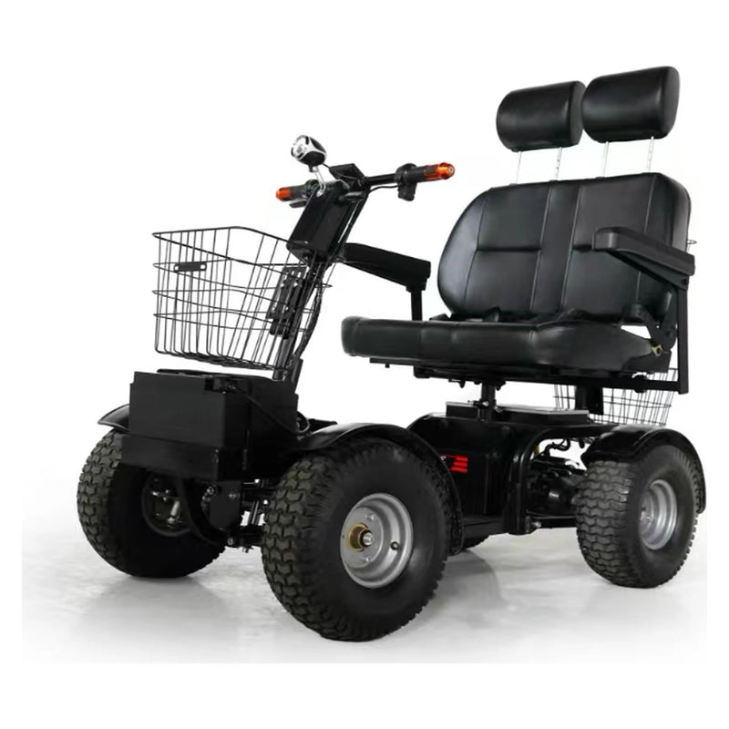 Green Transporter Cheeta Ninja – double seat, front three-quarter view