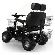 Green Transporter Cheeta Ninja – double seat, rear three-quarter view