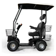Green Transporter Cheeta Ninja – double seat with canopy, side view