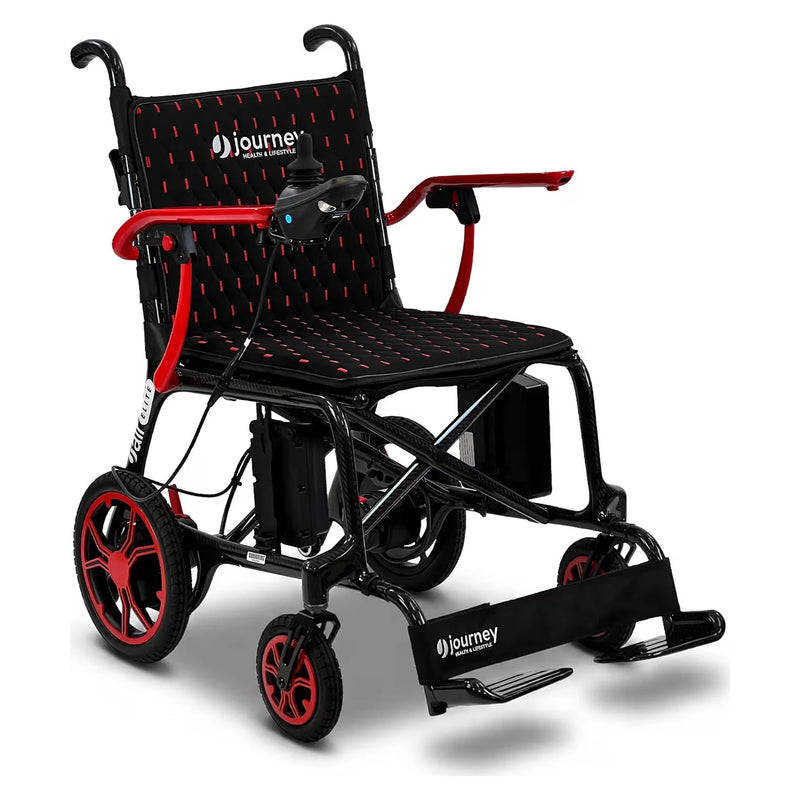 Journey Air Elite power chair – three quarter view