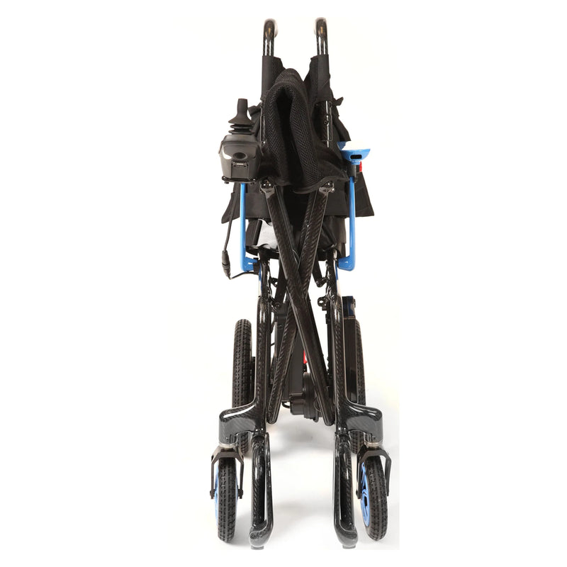 Journey Air Elite power chair – folded view