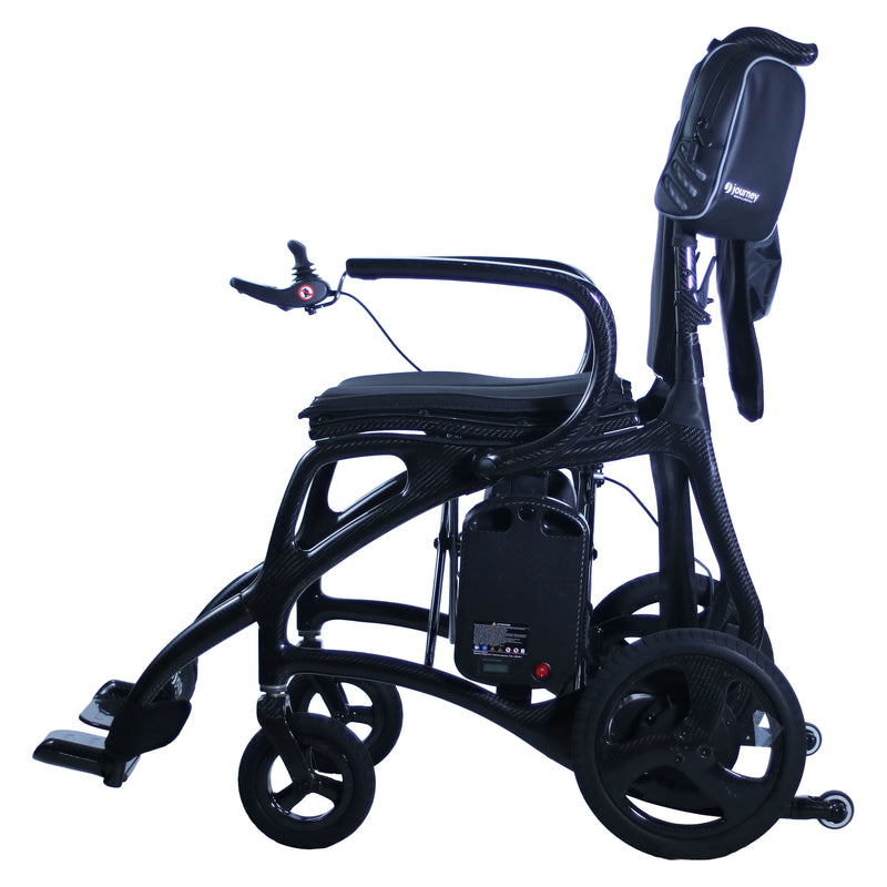 Journey Air Elite Max power chair – side view