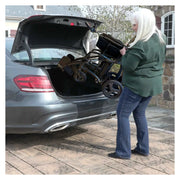 Journey Air Elite Max power chair – loading into car trunk