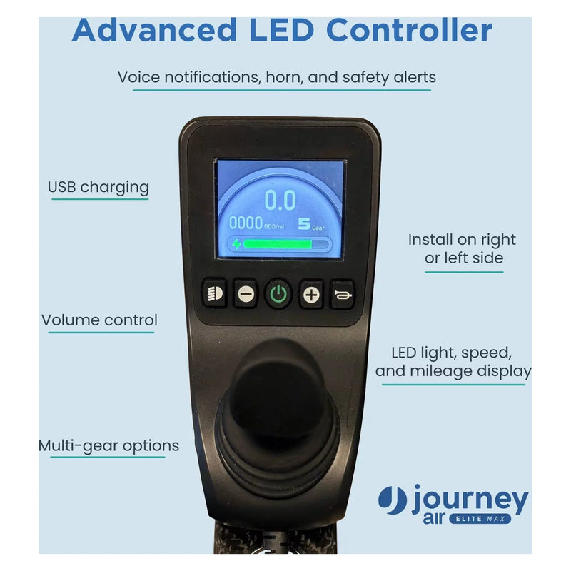 Journey Air Elite Max power chair – LED controller