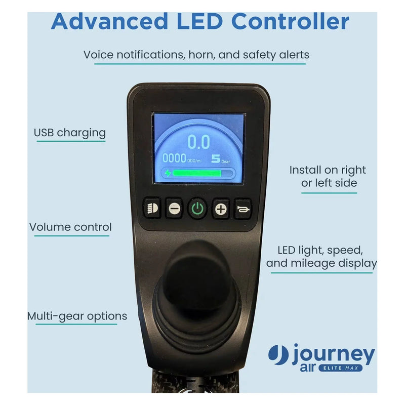 Journey Air Elite Max One power chair – LED controller