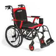 Journey So Lite C2 wheelchair – red trim