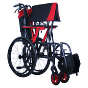 Journey So Lite C2 wheelchair – folded, angled
