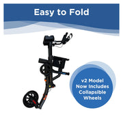 Journey UPWalker Premium Lite V2 – folding with collapsible wheels
