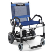 Journey Zinger power chair – three-quarter view