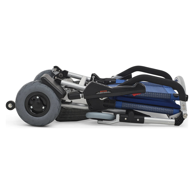 Journey Zinger power chair – folded, side