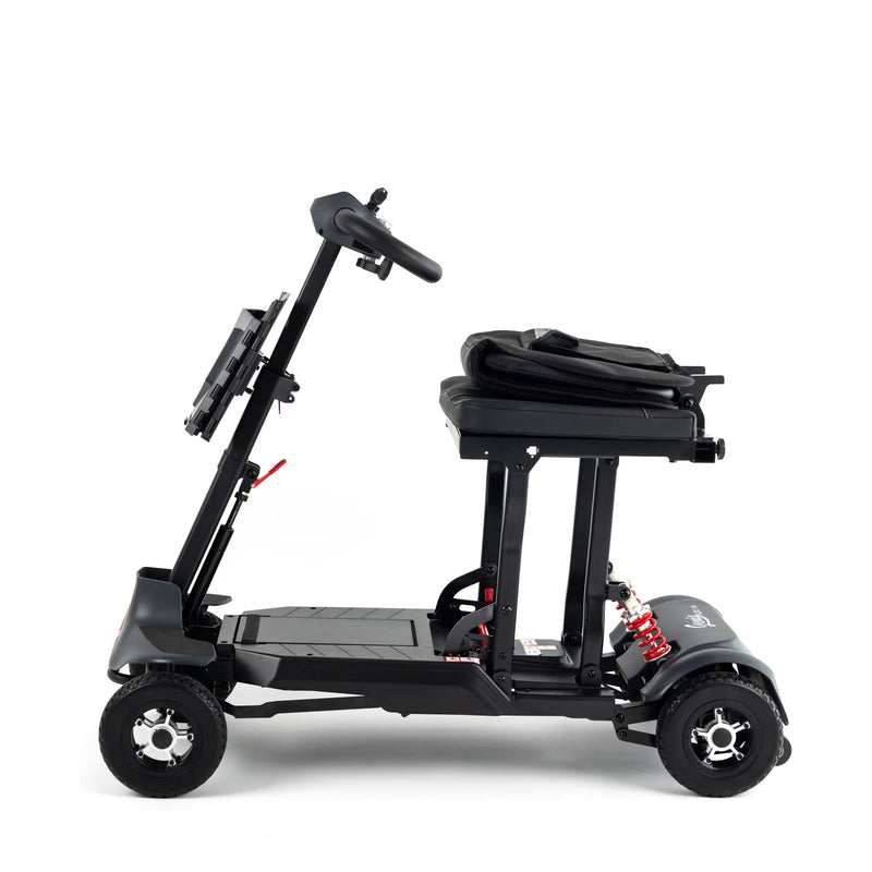 Monarch Mobility Genie Auto mobility scooter – folded view