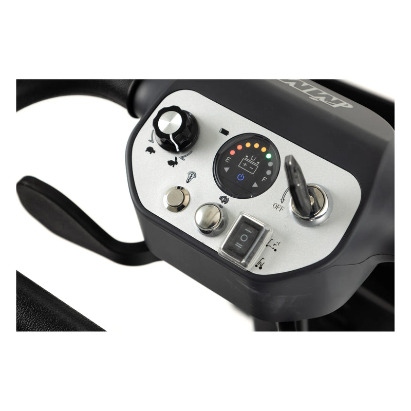 Monarch Mobility Genie Auto mobility scooter – controls view
