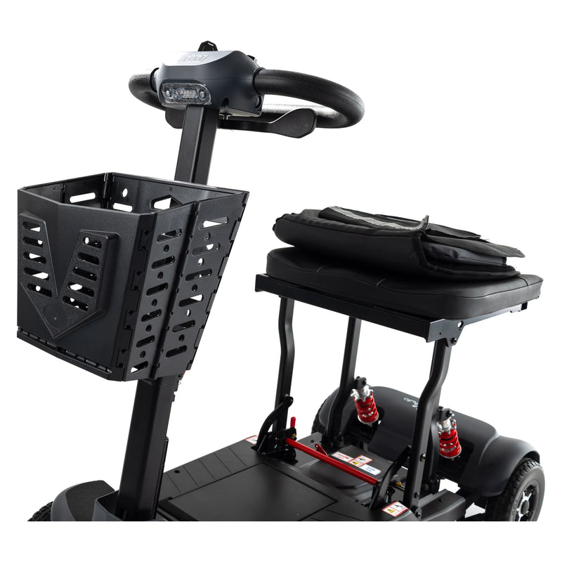 Monarch Mobility Genie Auto mobility scooter – front basket and seat