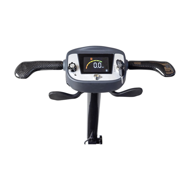 Monarch Mobility Genie Ultralight mobility scooter – controls view