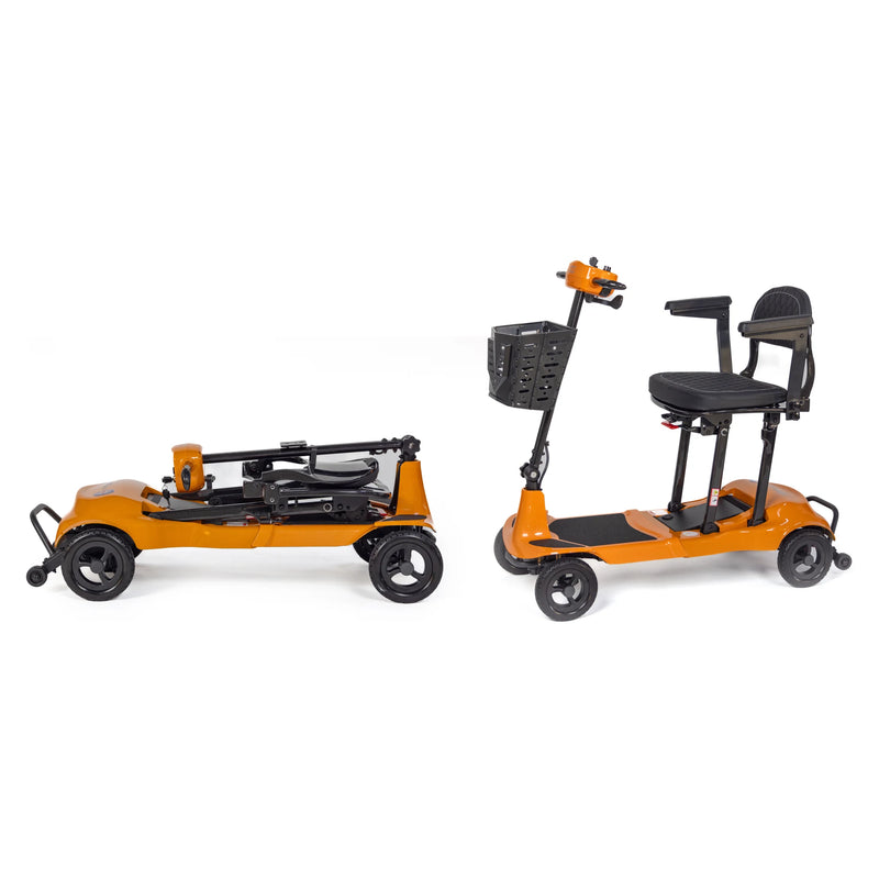 Monarch Mobility Genie Ultralight mobility scooter – studio view