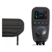 Monarch Mobility MM60 power wheelchair – controls view
