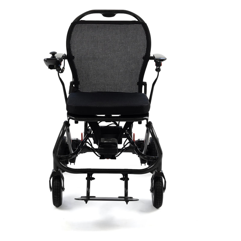 Monarch Mobility MM60 power wheelchair – rear view