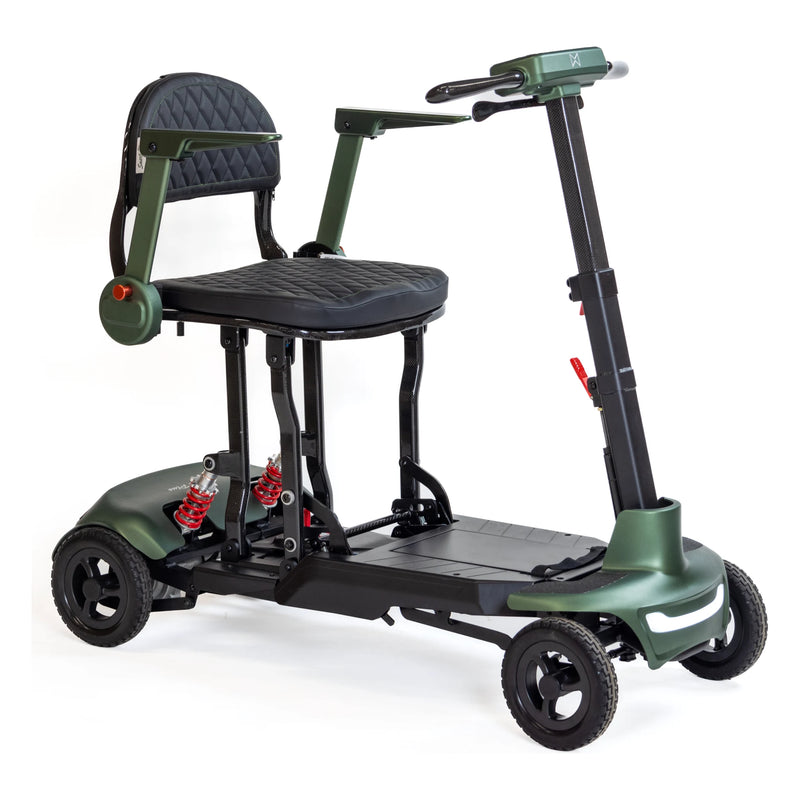 Monarch Mobility Smarti Plus mobility scooter – three quarter view