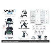 Monarch Mobility Smarti Plus mobility scooter – US sell sheet