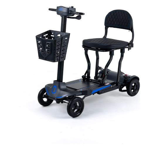 Monarch Mobility Supa Carbon Lite mobility scooter – three quarter view