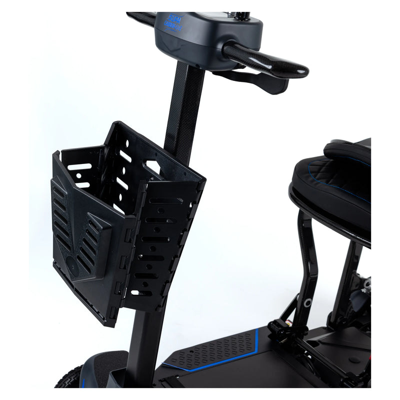 Monarch Mobility Supa Carbon Lite mobility scooter – front basket