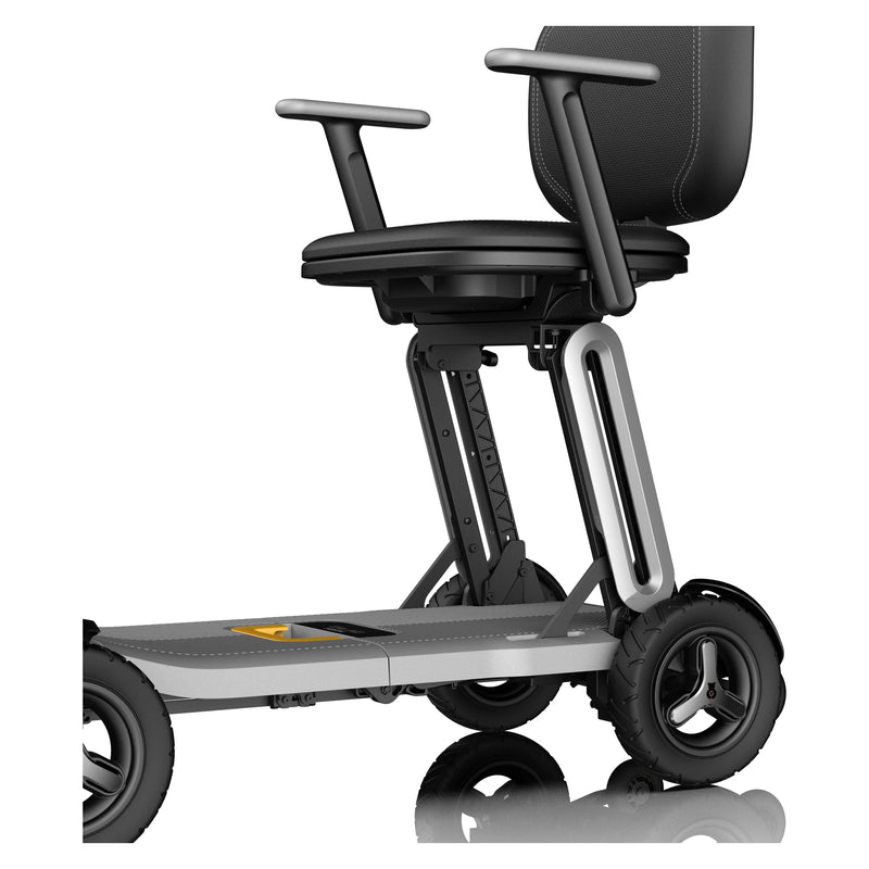 Paiseec L5 Ultra-Lightweight Folding Mobility Scooter – seat back and armrest detail