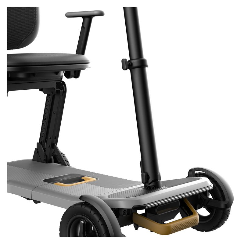 Paiseec L5 Ultra-Lightweight Folding Mobility Scooter – footboard and battery bay