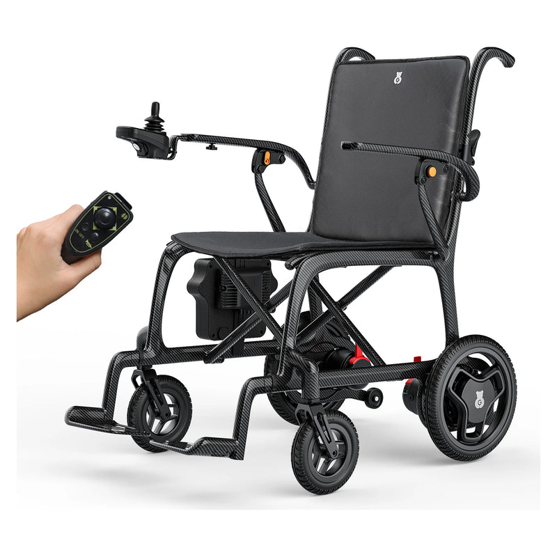 Paiseec Q5 Carbon Fibre Folding Electric Wheelchair – the optional handheld remote, sold separately