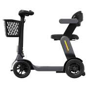 Paiseec S3 Folding All-Terrain Mobility Scooter – Gray, side profile