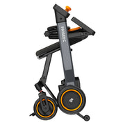 Paiseec W1 2-in-1 Folding Electric Wheelchair & Walking Aid – Gray, folded