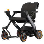 Paiseec W3 3-in-1 Electric Wheelchair, Power-Assist Rollator & Transport Chair – Gray, front view