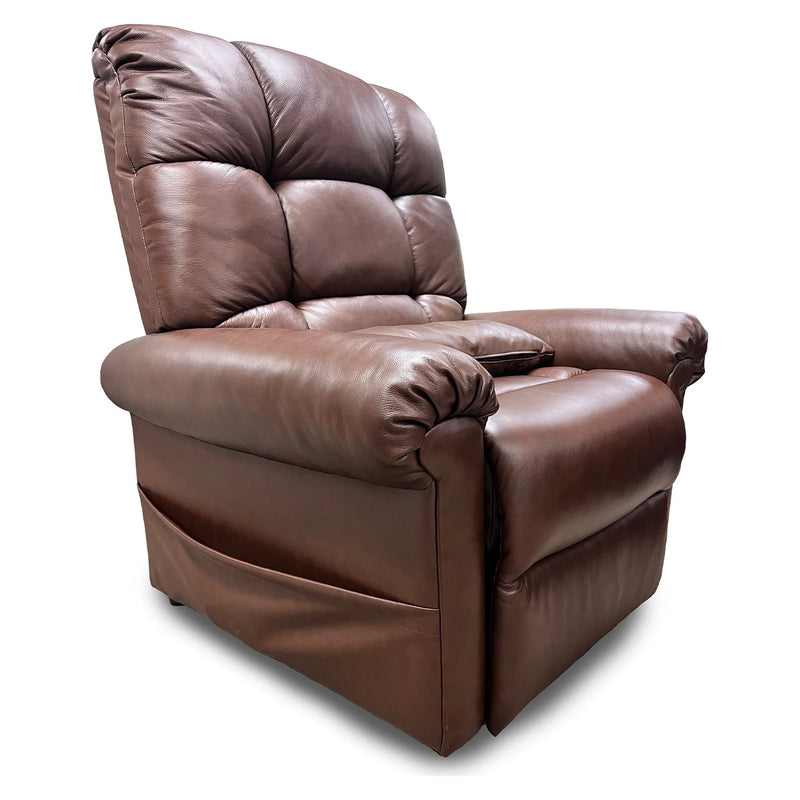 Journey Perfect Sleep Chair – Genuine Leather Chestnut
