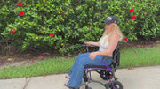 Forcemech Ultralite G20 Pro carbon fibre folding power wheelchair – 360-degree view