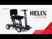 Travel Buggy Helix 4-wheel turning technology video
