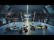 FreeRider Luggie Super Plus 3 mobility scooter – omni suspension demonstration