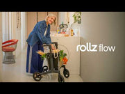 Rollz Flow Aluminum Rollator with Seat – product overview