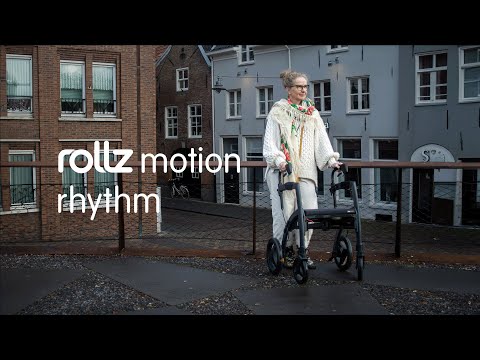 Rollz Motion Rhythm Rollator for Parkinson’s – the Parkinson’s rollator walker with adjustable cues