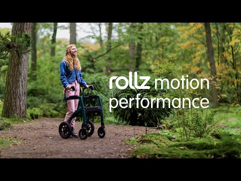 Rollz Motion Performance All-Terrain Rollator & Transport Chair – the all-terrain rollator and wheelchair combo